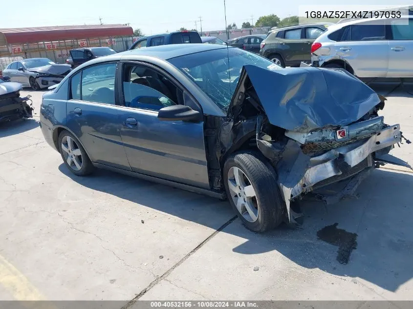 2004 Saturn Ion 2 VIN: 1G8AZ52FX4Z197053 Lot: 40532156