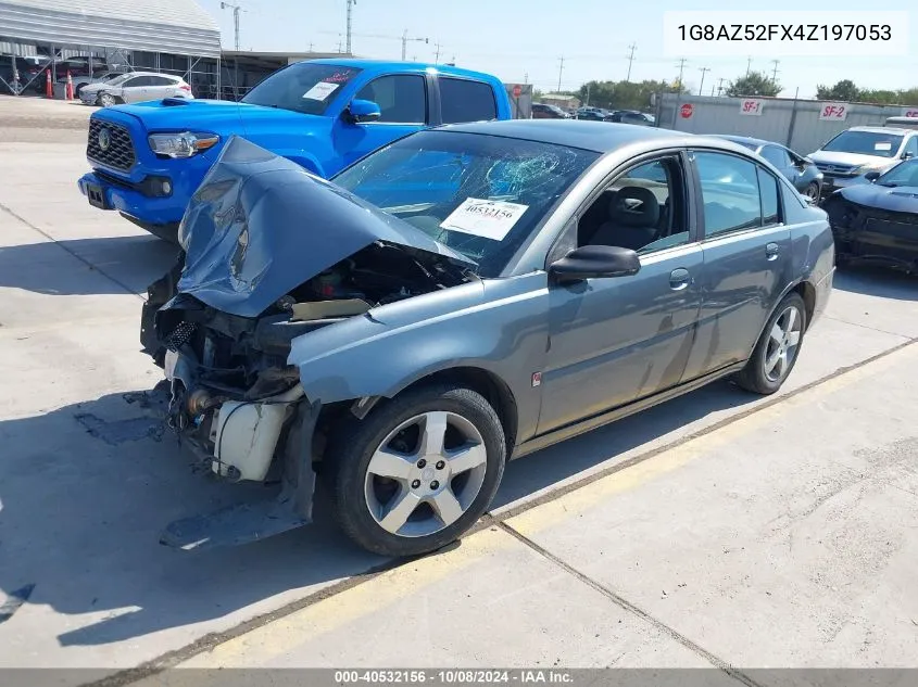 2004 Saturn Ion 2 VIN: 1G8AZ52FX4Z197053 Lot: 40532156