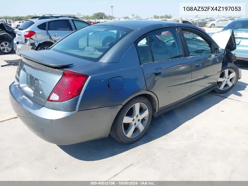 2004 Saturn Ion 2 VIN: 1G8AZ52FX4Z197053 Lot: 40532156