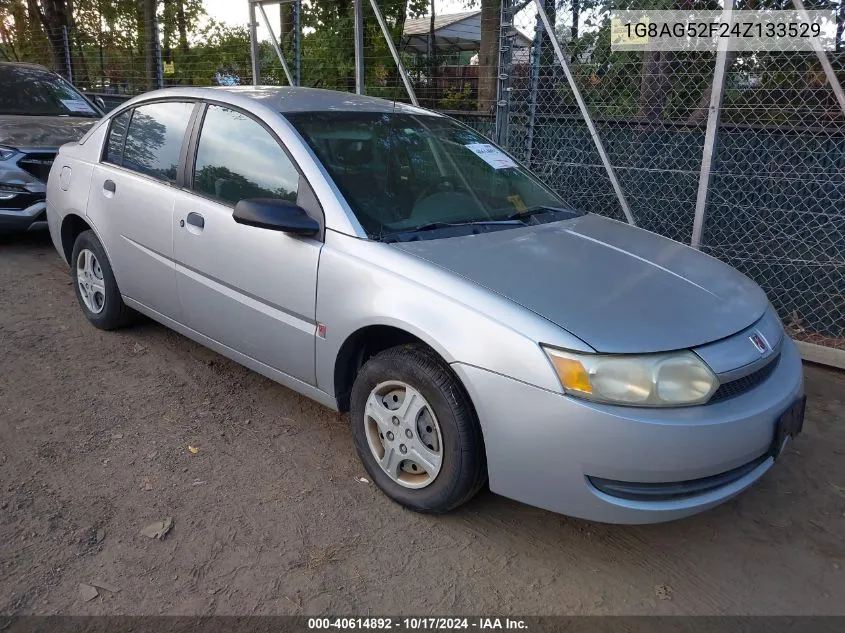 2004 Saturn Ion Level 1 VIN: 1G8AG52F24Z133529 Lot: 40614892