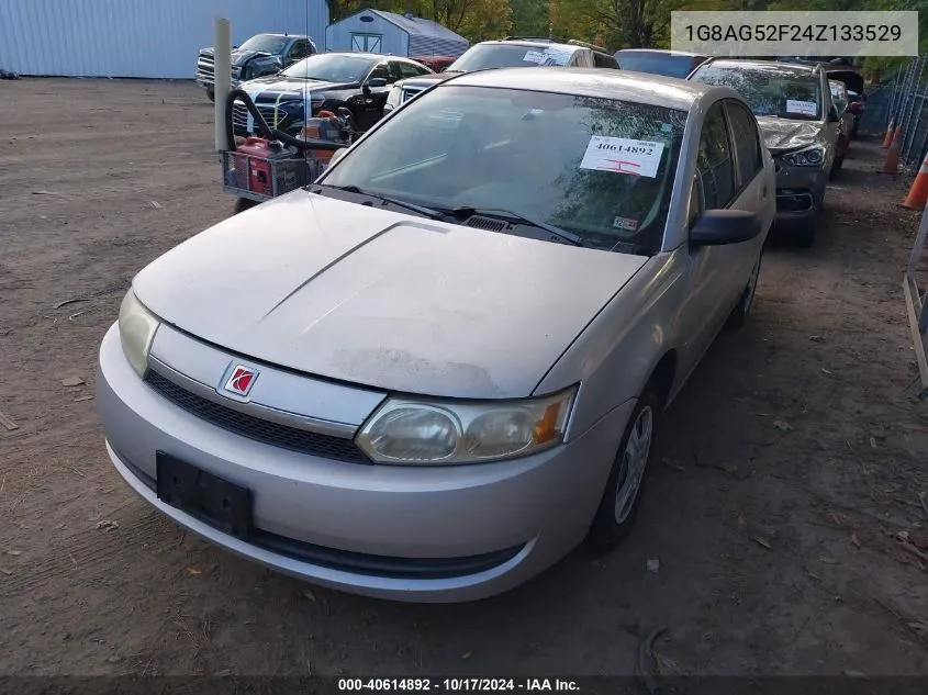 2004 Saturn Ion Level 1 VIN: 1G8AG52F24Z133529 Lot: 40614892