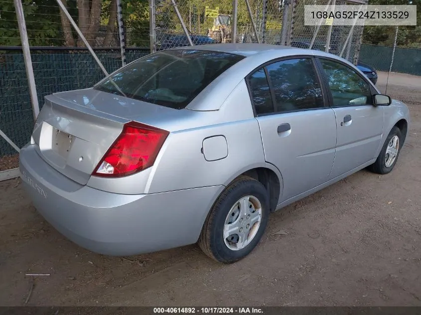 2004 Saturn Ion Level 1 VIN: 1G8AG52F24Z133529 Lot: 40614892