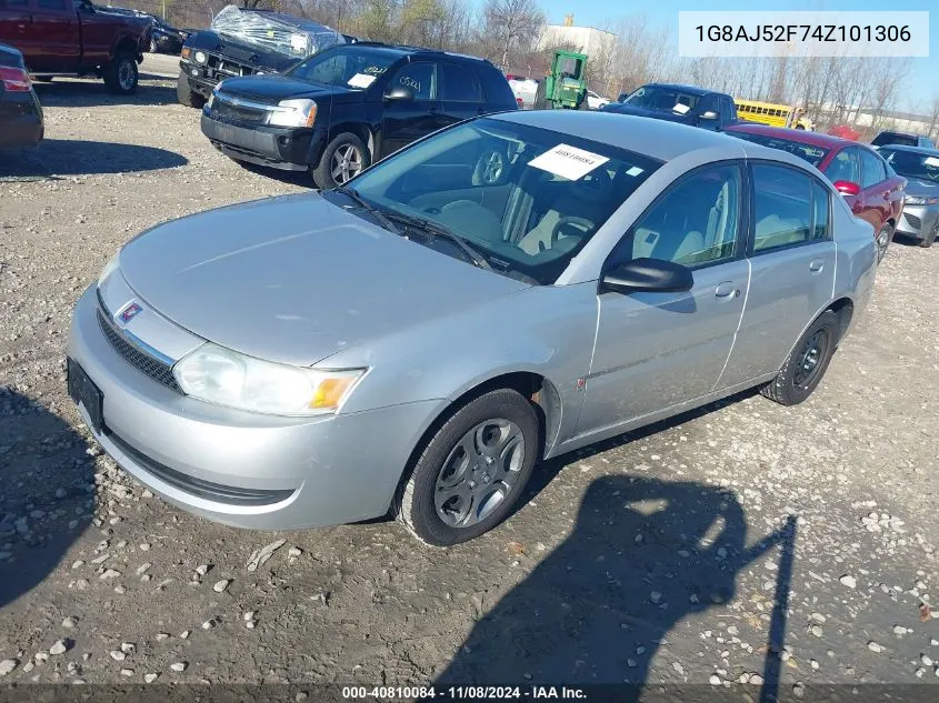 2004 Saturn Ion 2 VIN: 1G8AJ52F74Z101306 Lot: 40810084