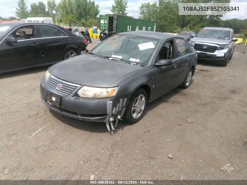 2005 Saturn Ion 2 VIN: 1G8AJ52F55Z105341 Lot: 39638352