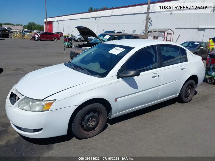 2005 Saturn Ion 3 VIN: 1G8AL52F55Z126409 Lot: 39851033