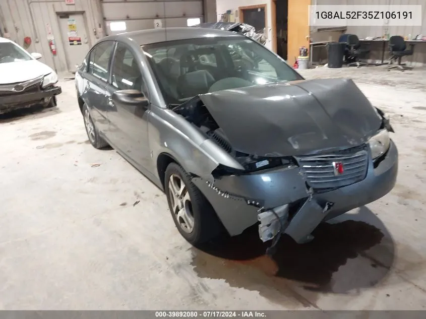 1G8AL52F35Z106191 2005 Saturn Ion 3