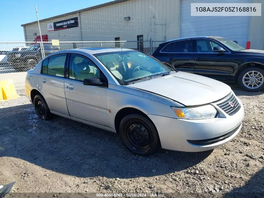 2005 Saturn Ion 2 VIN: 1G8AJ52F05Z168816 Lot: 40555240