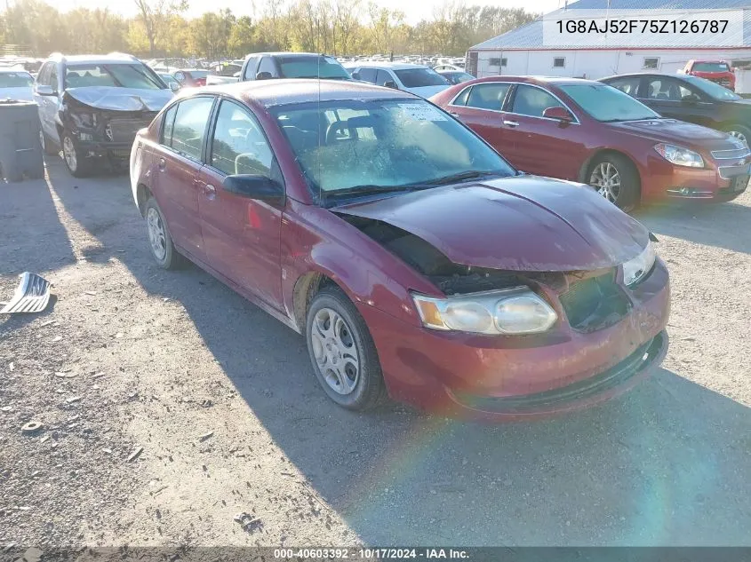 2005 Saturn Ion 2 VIN: 1G8AJ52F75Z126787 Lot: 40603392