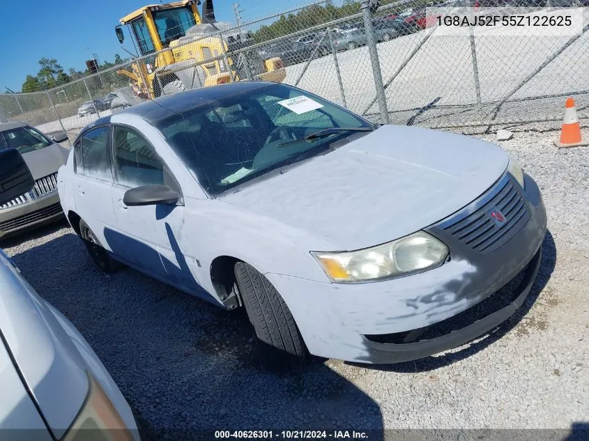 2005 Saturn Ion 2 VIN: 1G8AJ52F55Z122625 Lot: 40626301