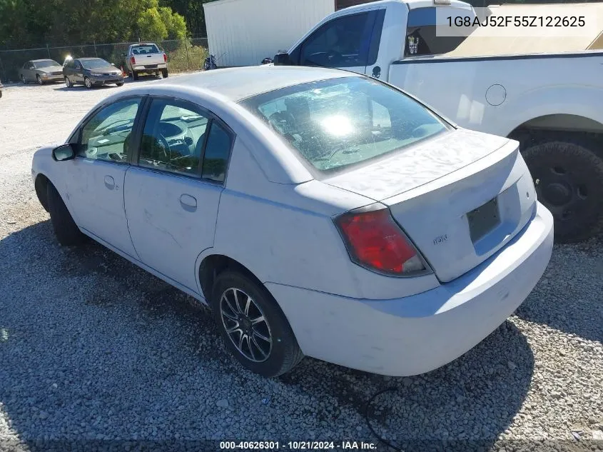 2005 Saturn Ion 2 VIN: 1G8AJ52F55Z122625 Lot: 40626301