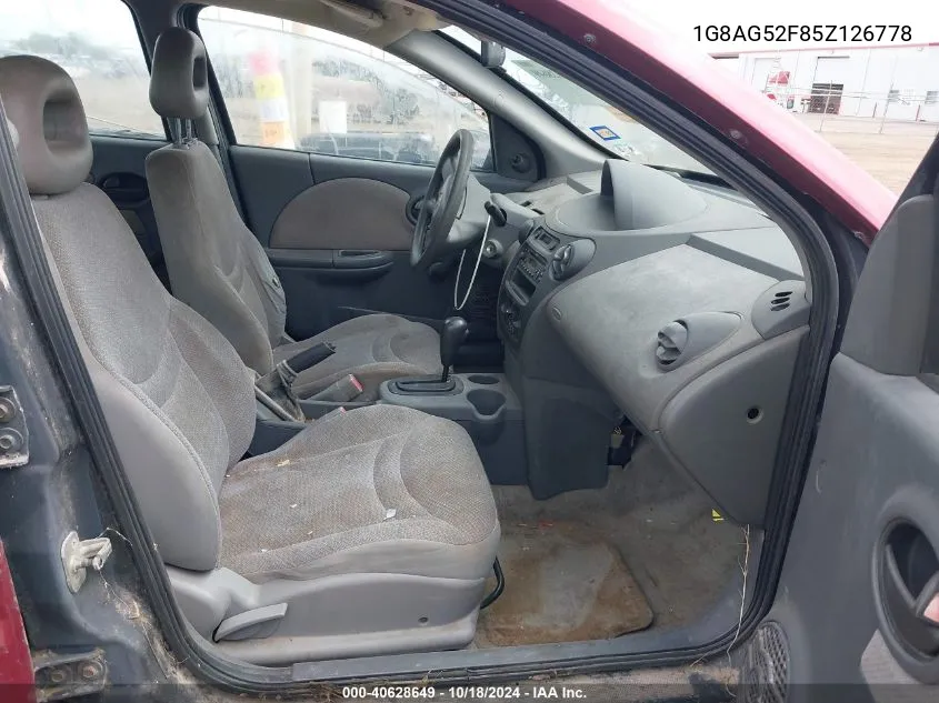 1G8AG52F85Z126778 2005 Saturn Ion 1