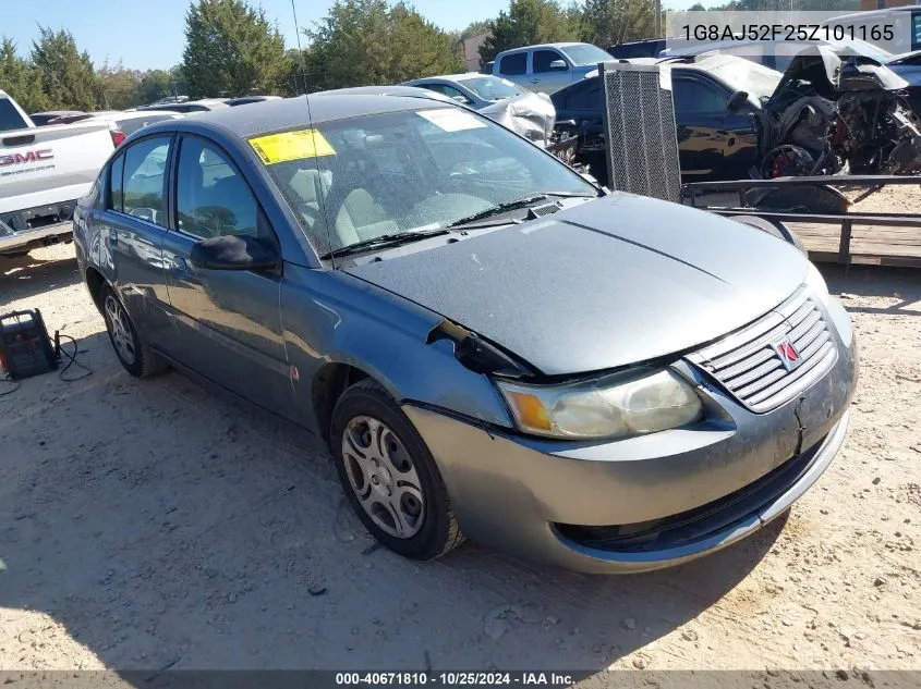 2005 Saturn Ion 2 VIN: 1G8AJ52F25Z101165 Lot: 40671810