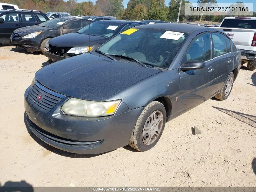 2005 Saturn Ion 2 VIN: 1G8AJ52F25Z101165 Lot: 40671810