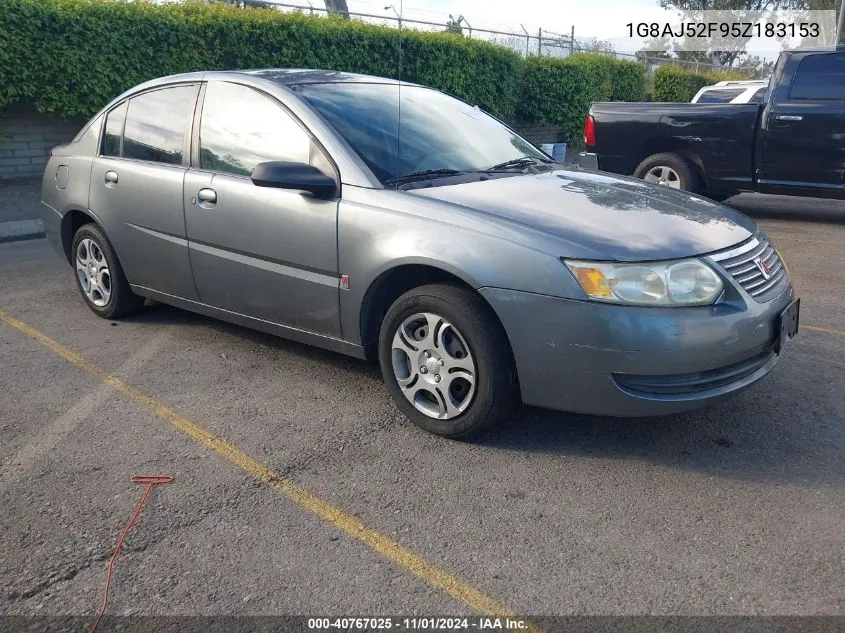 2005 Saturn Ion 2 VIN: 1G8AJ52F95Z183153 Lot: 40767025