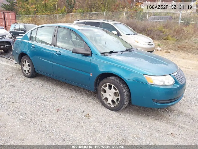 2005 Saturn Ion 2 VIN: 1G8AZ52F15Z131119 Lot: 40785848