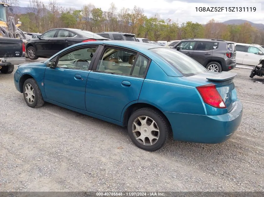 2005 Saturn Ion 2 VIN: 1G8AZ52F15Z131119 Lot: 40785848