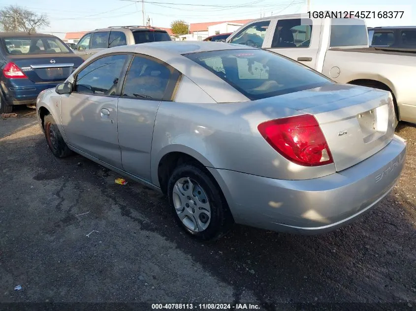 2005 Saturn Ion 2 VIN: 1G8AN12F45Z168377 Lot: 40788113