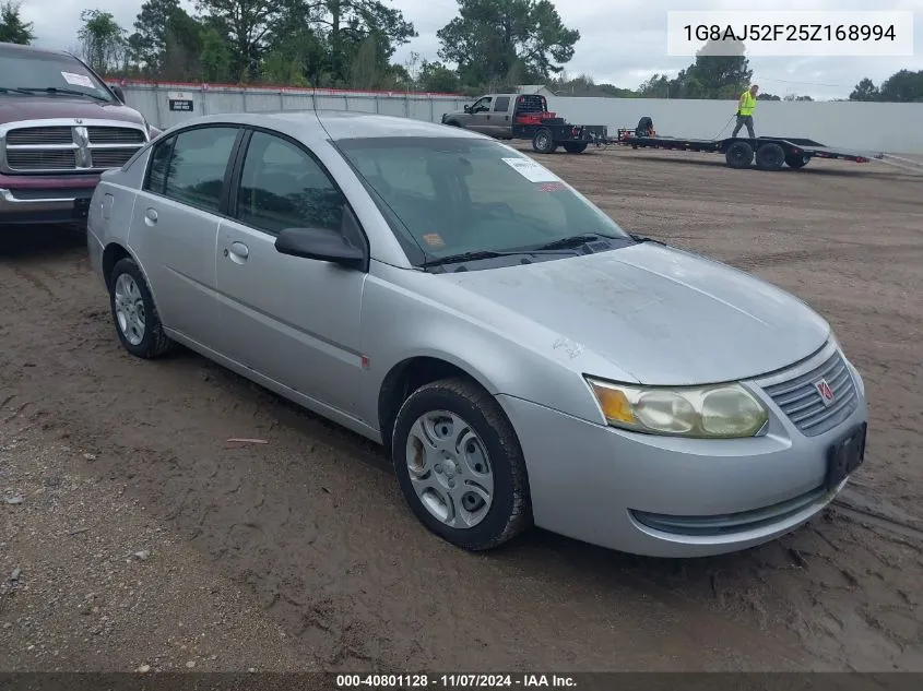 2005 Saturn Ion 2 VIN: 1G8AJ52F25Z168994 Lot: 40801128