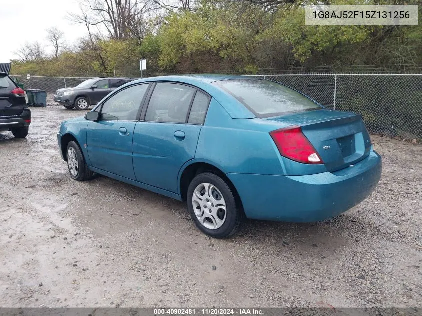 2005 Saturn Ion 2 VIN: 1G8AJ52F15Z131256 Lot: 40902481