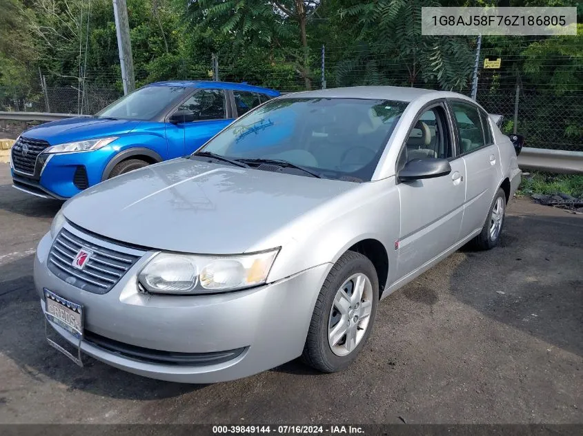 1G8AJ58F76Z186805 2006 Saturn Ion 2