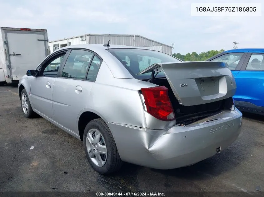 1G8AJ58F76Z186805 2006 Saturn Ion 2