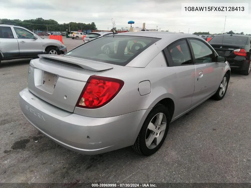 2006 Saturn Ion 3 VIN: 1G8AW15FX6Z128413 Lot: 39969998