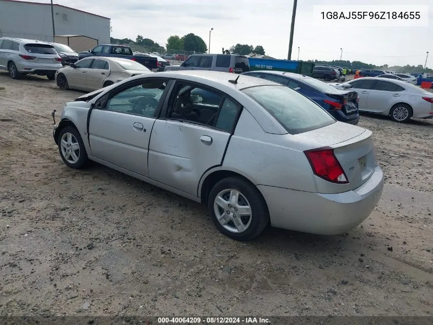 1G8AJ55F96Z184655 2006 Saturn Ion 2