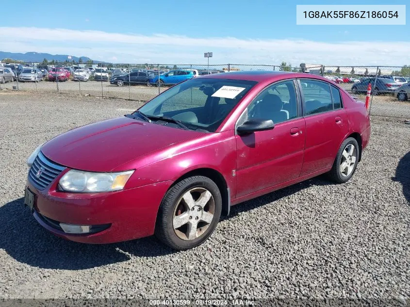 1G8AK55F86Z186054 2006 Saturn Ion 3