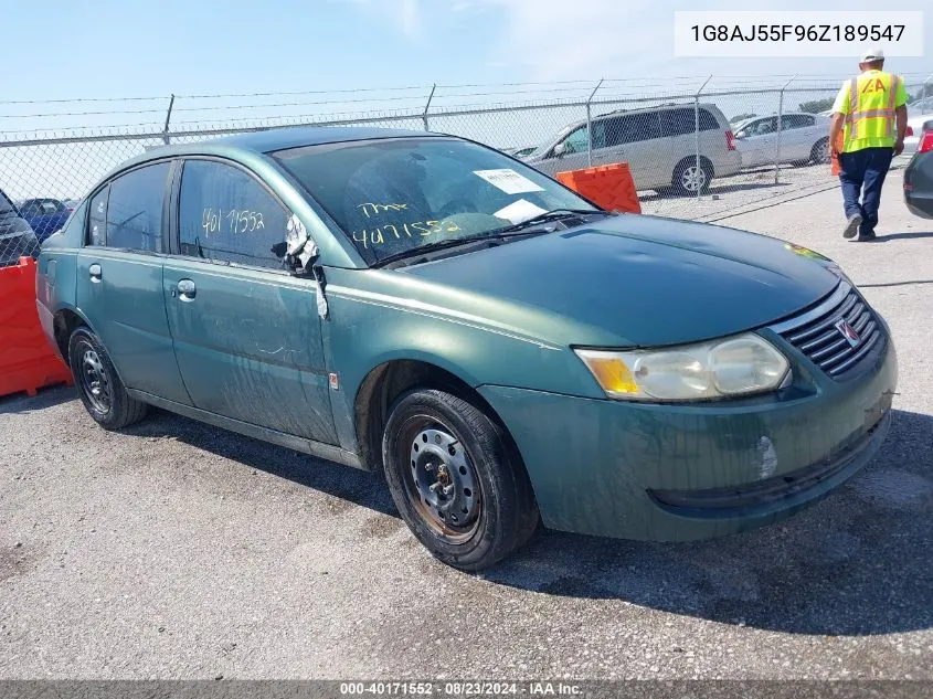 1G8AJ55F96Z189547 2006 Saturn Ion 2