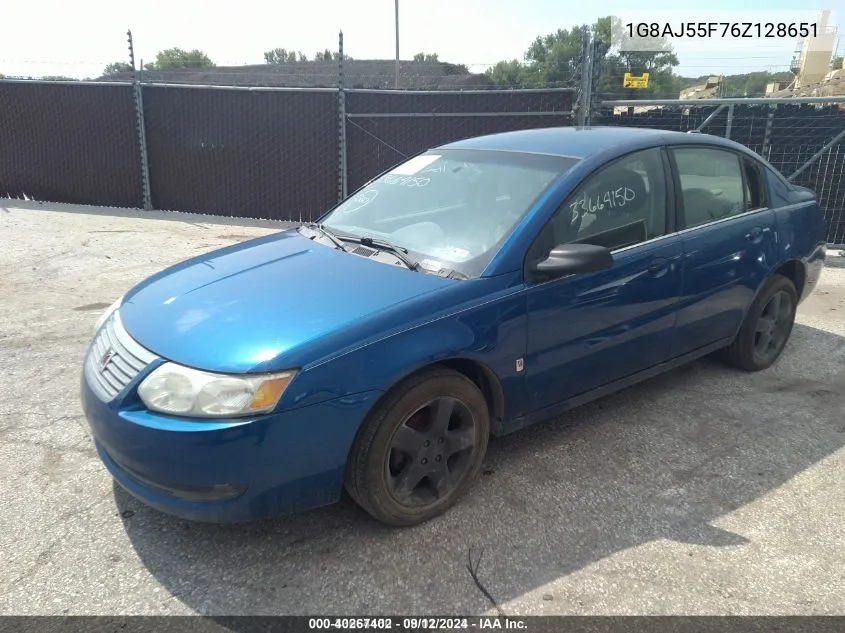 1G8AJ55F76Z128651 2006 Saturn Ion 2