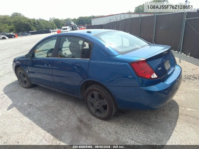 1G8AJ55F76Z128651 2006 Saturn Ion 2