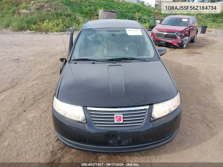 2006 Saturn Ion Level 2 VIN: 1G8AJ55F56Z184734 Lot: 40371927