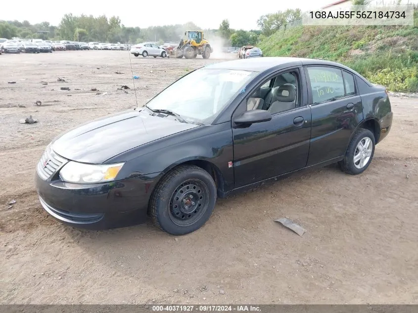 2006 Saturn Ion Level 2 VIN: 1G8AJ55F56Z184734 Lot: 40371927