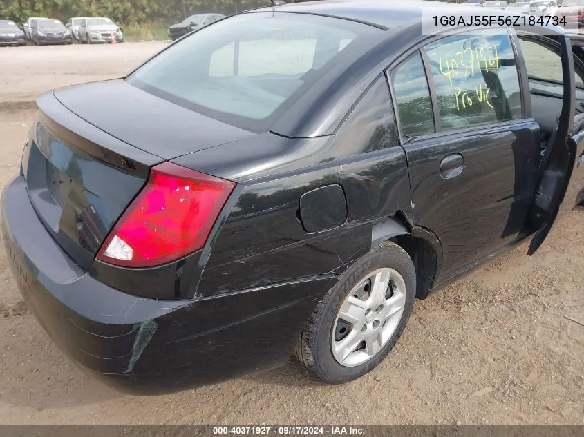 2006 Saturn Ion Level 2 VIN: 1G8AJ55F56Z184734 Lot: 40371927