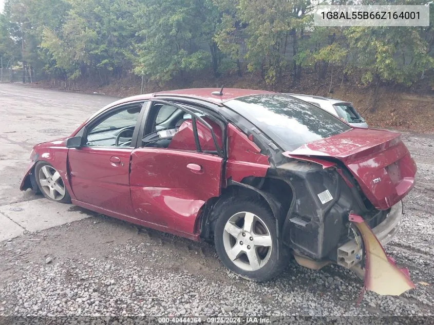 2006 Saturn Ion 3 VIN: 1G8AL55B66Z164001 Lot: 40444364