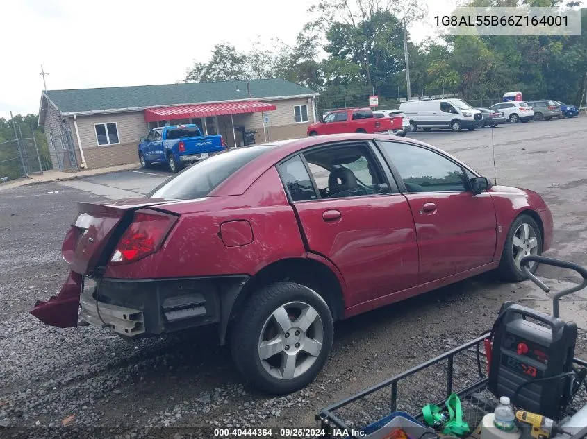 2006 Saturn Ion 3 VIN: 1G8AL55B66Z164001 Lot: 40444364