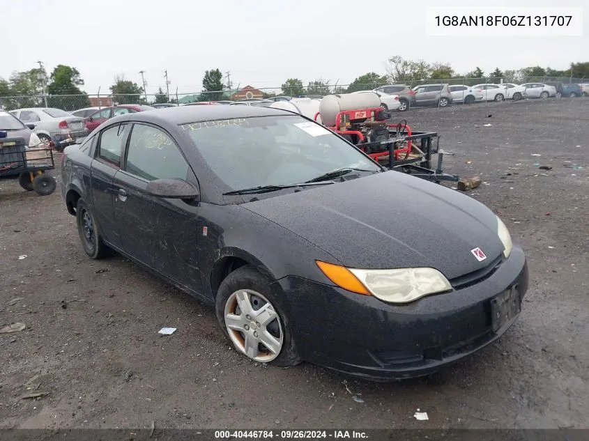 2006 Saturn Ion 2 VIN: 1G8AN18F06Z131707 Lot: 40446784