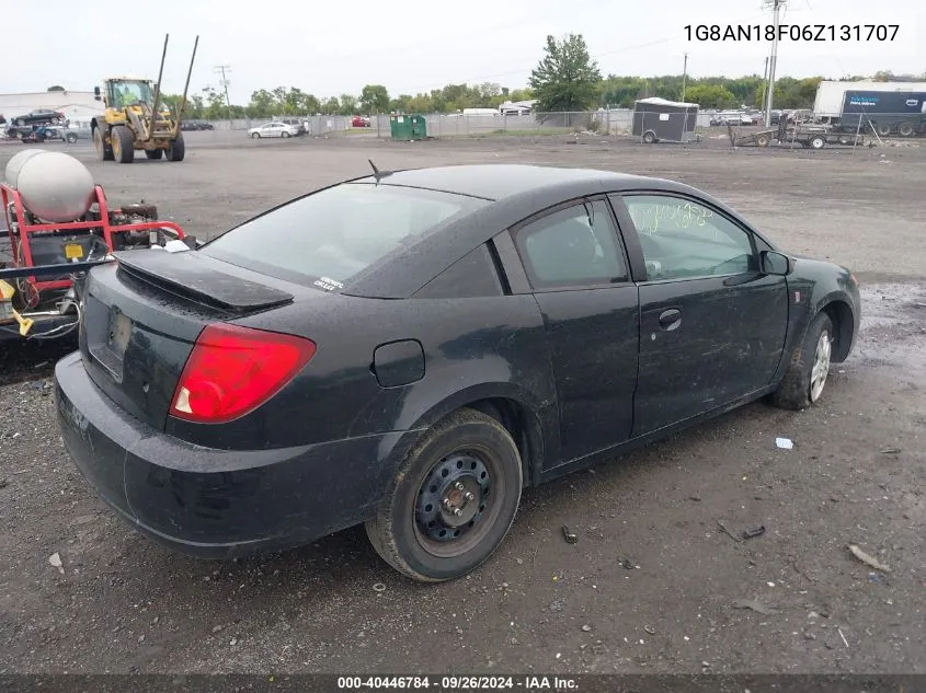 2006 Saturn Ion 2 VIN: 1G8AN18F06Z131707 Lot: 40446784