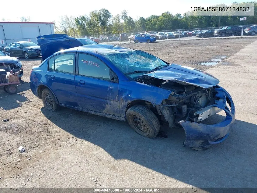 2006 Saturn Ion 2 VIN: 1G8AJ55F86Z134832 Lot: 40475300