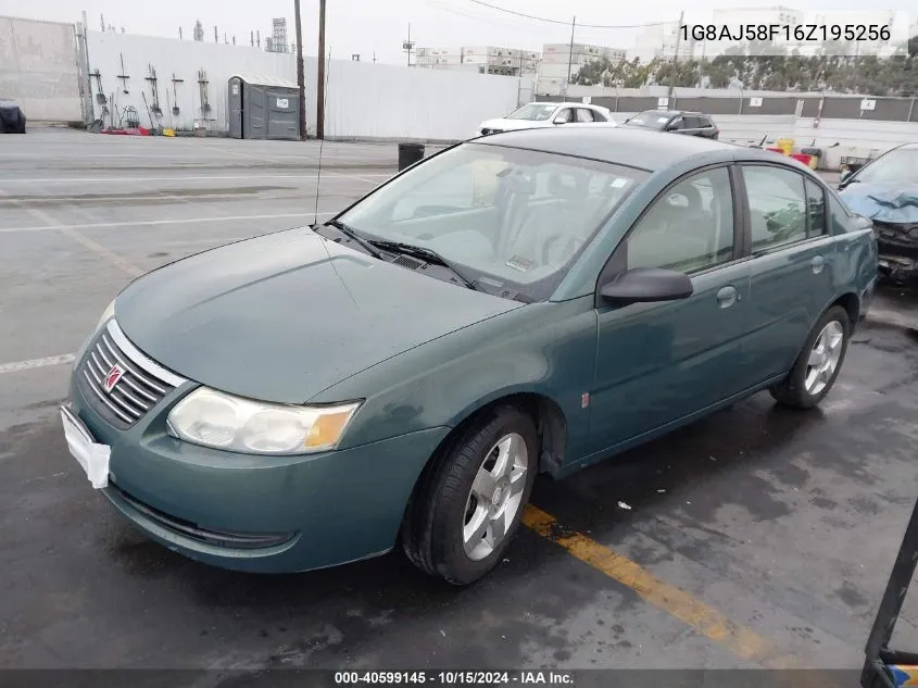 2006 Saturn Ion 2 VIN: 1G8AJ58F16Z195256 Lot: 40599145