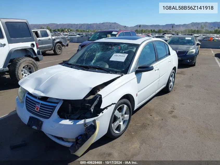 2006 Saturn Ion 3 VIN: 1G8AL58B56Z141918 Lot: 40628468