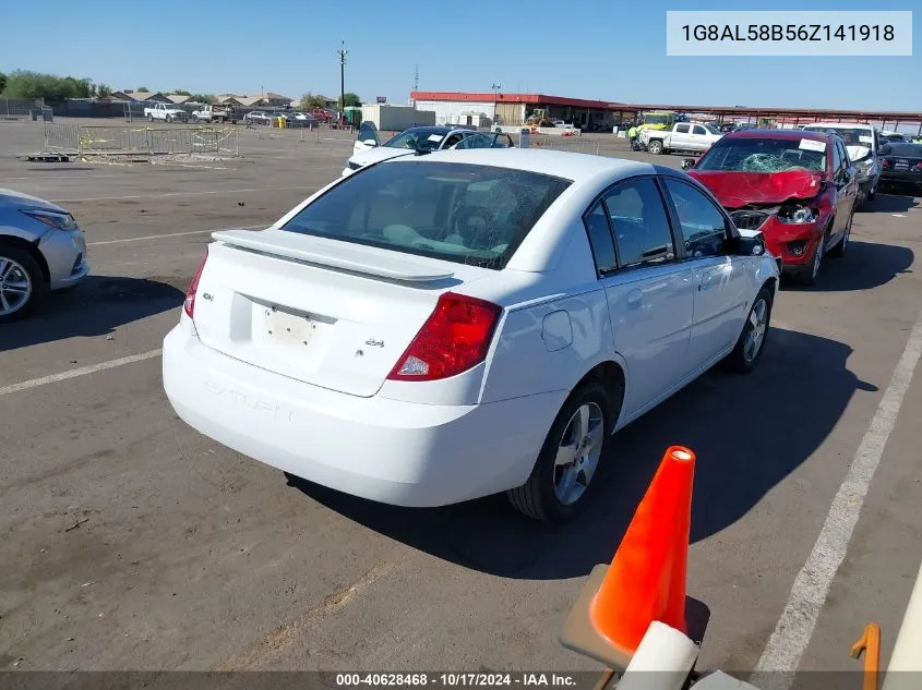 2006 Saturn Ion 3 VIN: 1G8AL58B56Z141918 Lot: 40628468