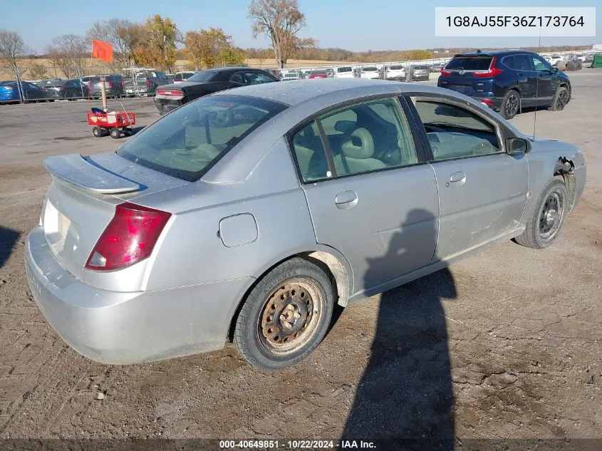 2006 Saturn Ion 2 VIN: 1G8AJ55F36Z173764 Lot: 40649851