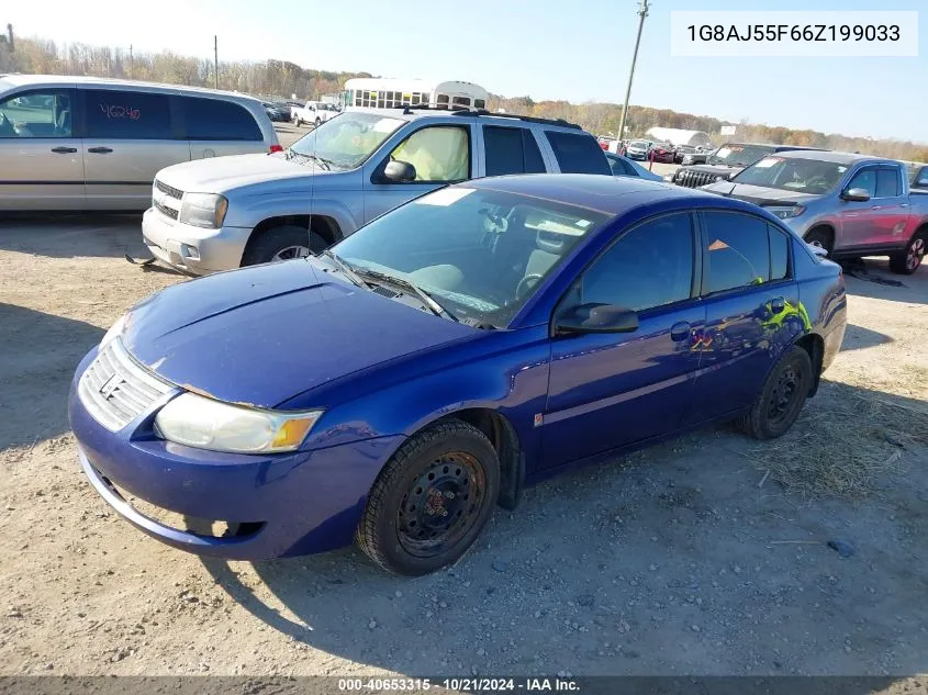 2006 Saturn Ion 2 VIN: 1G8AJ55F66Z199033 Lot: 40653315