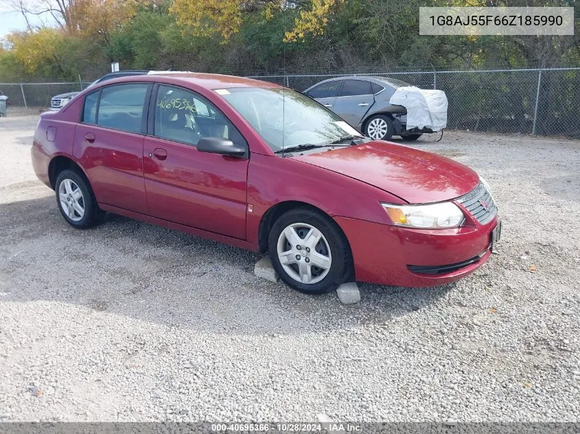 1G8AJ55F66Z185990 2006 Saturn Ion 2