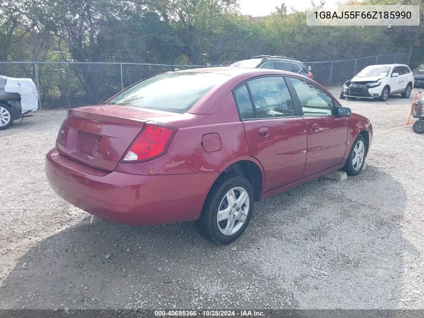 1G8AJ55F66Z185990 2006 Saturn Ion 2