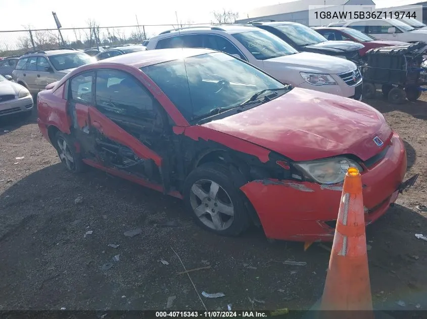 2006 Saturn Ion 3 VIN: 1G8AW15B36Z119744 Lot: 40715343