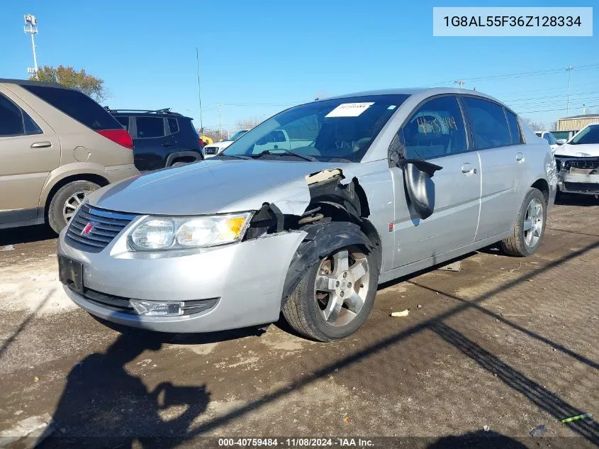 2006 Saturn Ion 3 VIN: 1G8AL55F36Z128334 Lot: 40759484