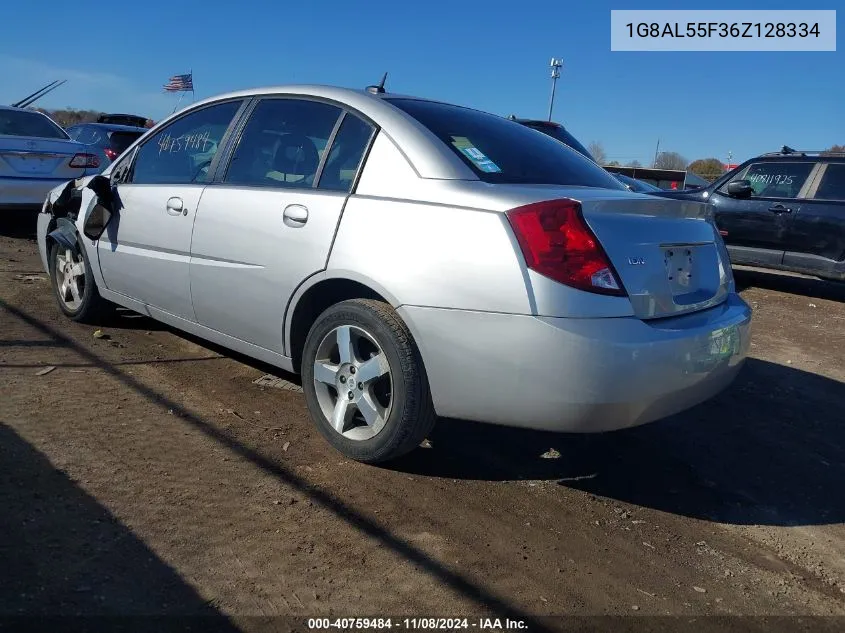 2006 Saturn Ion 3 VIN: 1G8AL55F36Z128334 Lot: 40759484