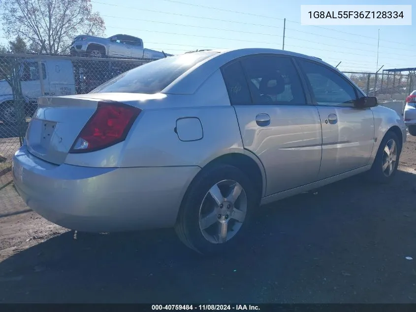 2006 Saturn Ion 3 VIN: 1G8AL55F36Z128334 Lot: 40759484